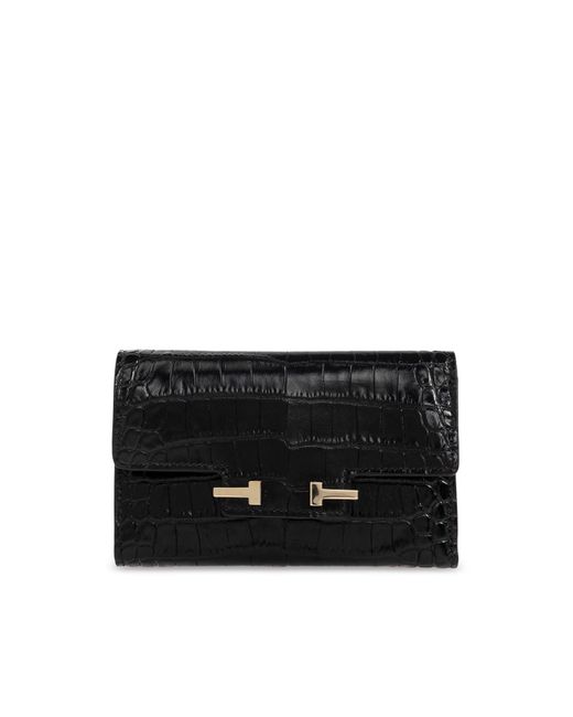 Tom Ford Black Leather Wallet