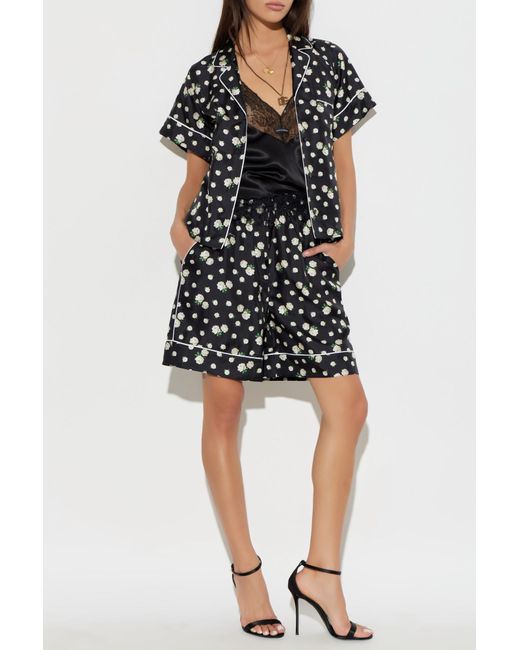 Dolce & Gabbana Black Silk Shirt