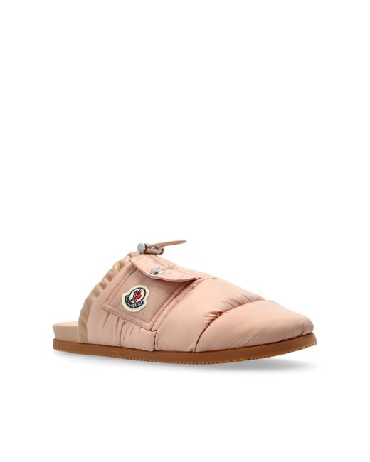 Moncler Pink Slides Mon