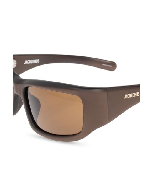 Jacquemus Brown Sunglasses