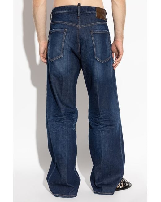 DSquared² Blue "Loose" Jeans for men