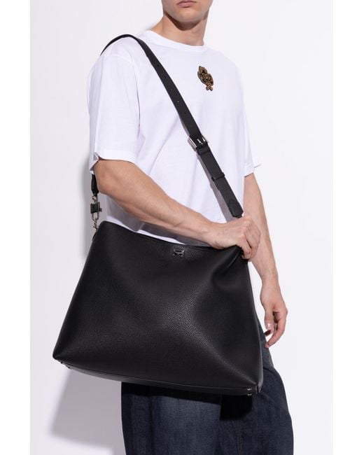 Dolce & Gabbana Black Bag 'Vittoria' for men