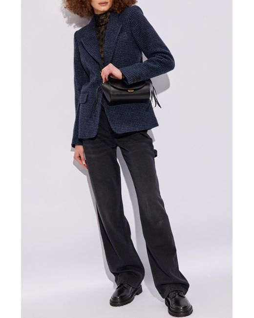 Isabel Marant Black 'Bymara' Straight Jeans