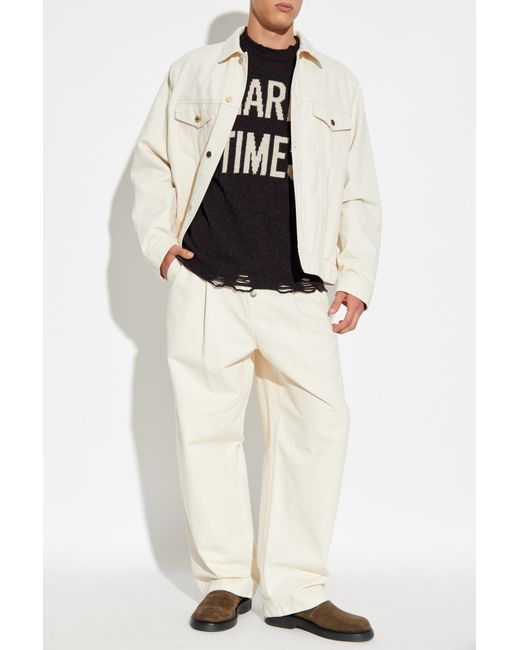Moschino Natural Denim Jacket for men
