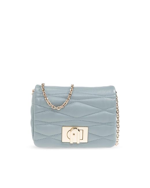 Furla Blue Shoulder Bag '1927 Mini'
