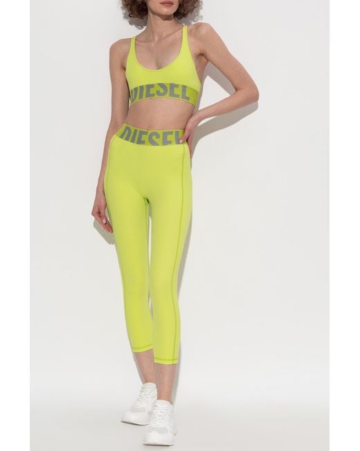 DIESEL Yellow Top 'T-Boxt-Bleach'
