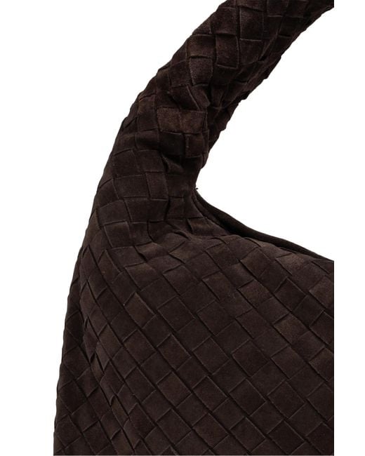 Bottega Veneta Black Handbag Hop Small