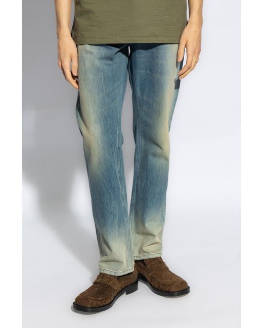 Balmain Blue Regular-Fit Jeans for men