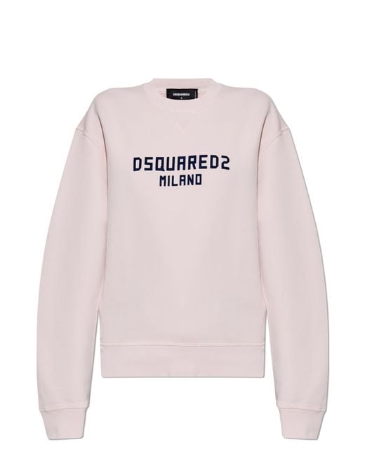 DSquared² Blue Sweatshirt With Logo