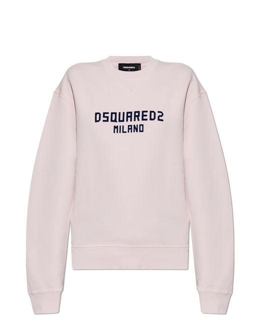 DSquared² Blue Sweatshirt With Logo