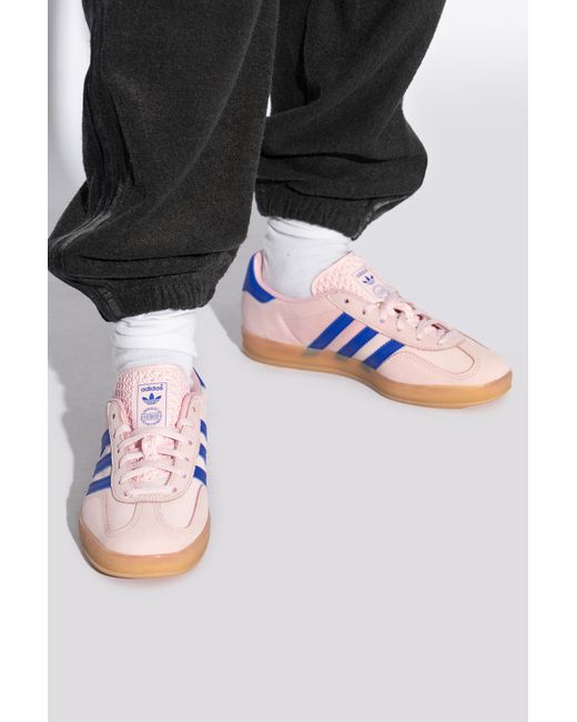 Adidas Originals Blue Sports Shoes Gazele Indoor W