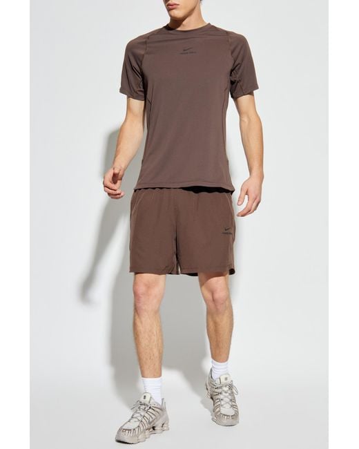 Nike Brown Training T-Shirt for men