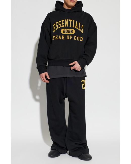 Fear Of God Black Sweatpants for men