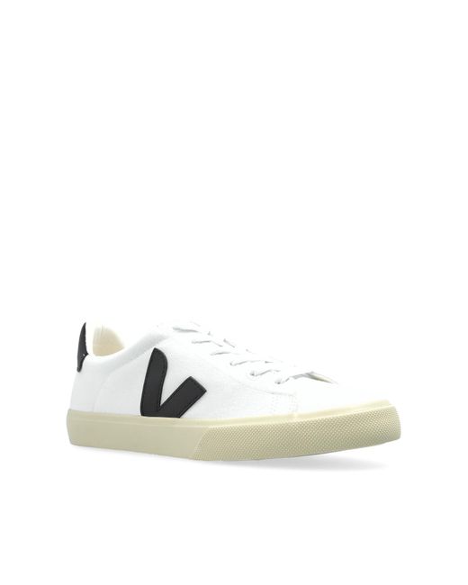 Veja White Sneakers Campo Ca Leather