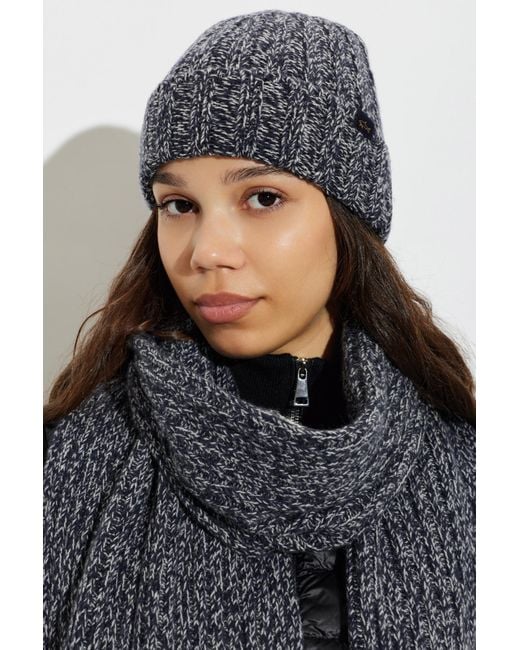 Paul & Shark Black Wool Beanie