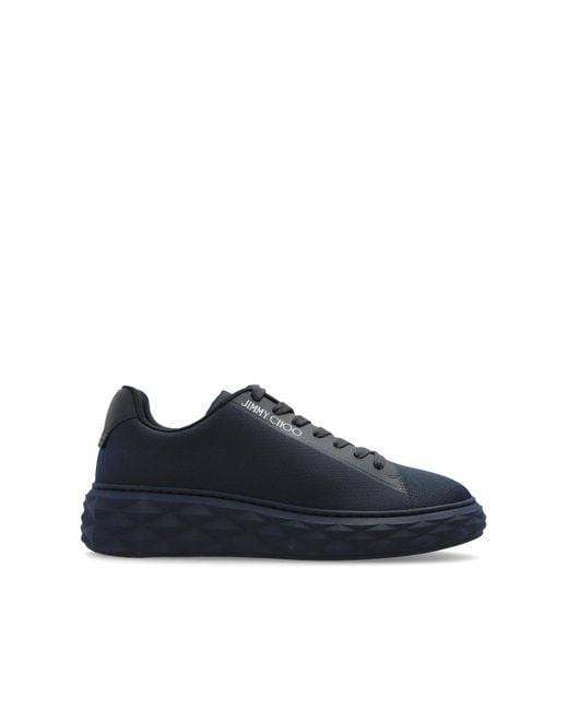 Jimmy Choo Blue 'Diamond' Sneakers for men
