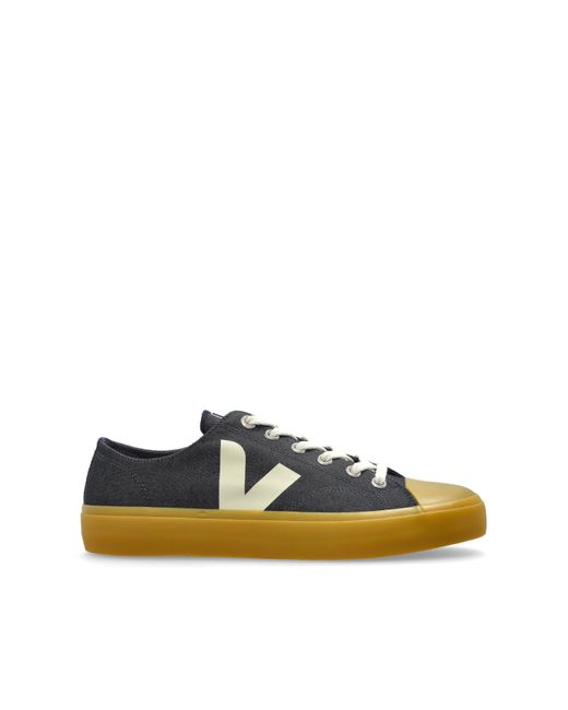 Veja White Sneakers Wata Ii Low Denim for men