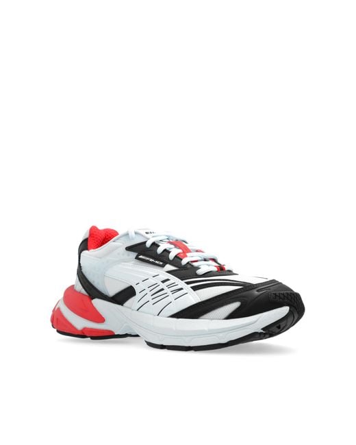 PUMA White 'amg Velophasis' Sports Shoes,