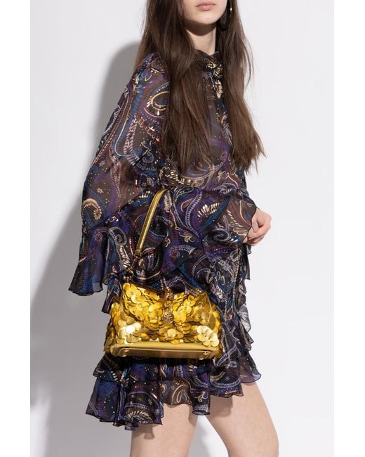 Etro Metallic "Vela Small" Shoulder Bag