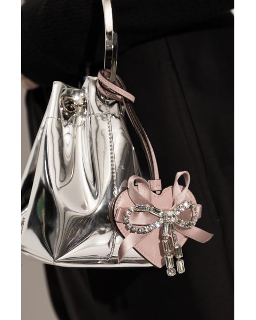 Jimmy Choo Pink Heart Pendant