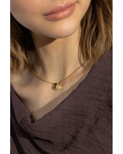 Kate Spade Brown Pendant Necklace
