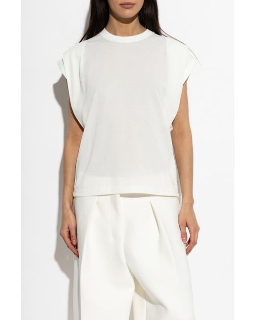 Jacquemus White Top "Ventadou"