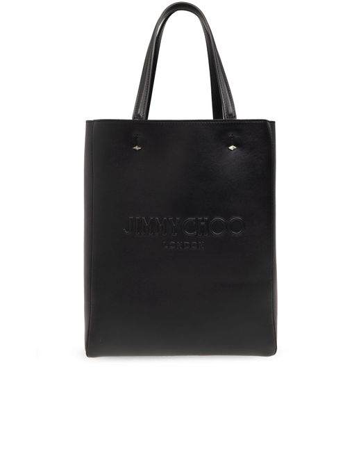 Jimmy Choo Black ‘Lenny’ Shopper Bag