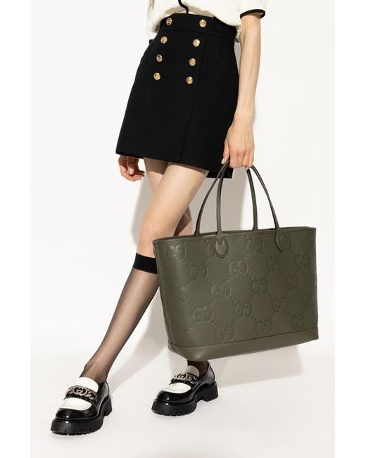 Gucci Black Shopper Bag
