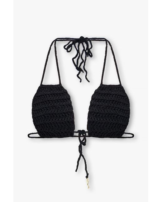 The Mannei Black 'Ter' Bikini Top