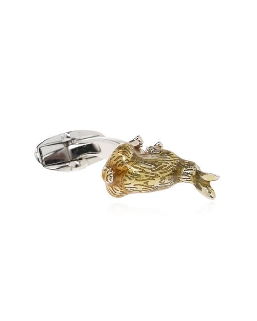Paul Smith White Cufflinks for men