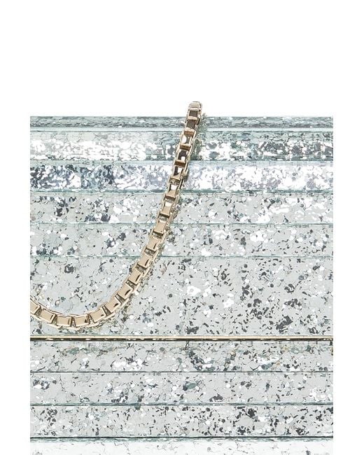 Jimmy Choo Metallic Clutch 'Sweetie'