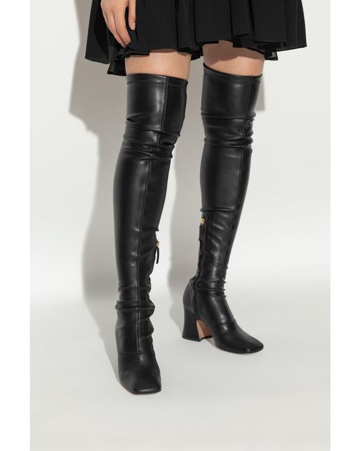 Chloé Black Heeled Boots 'Janis'