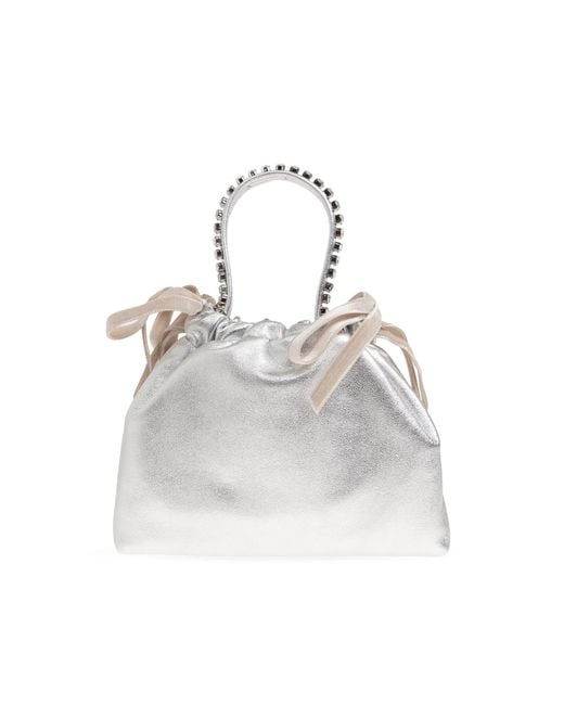Jimmy Choo Metallic Handbag 'Drawstring Mini'