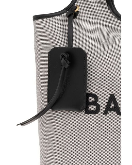 Balmain Gray 'b-army' Shopper Bag,