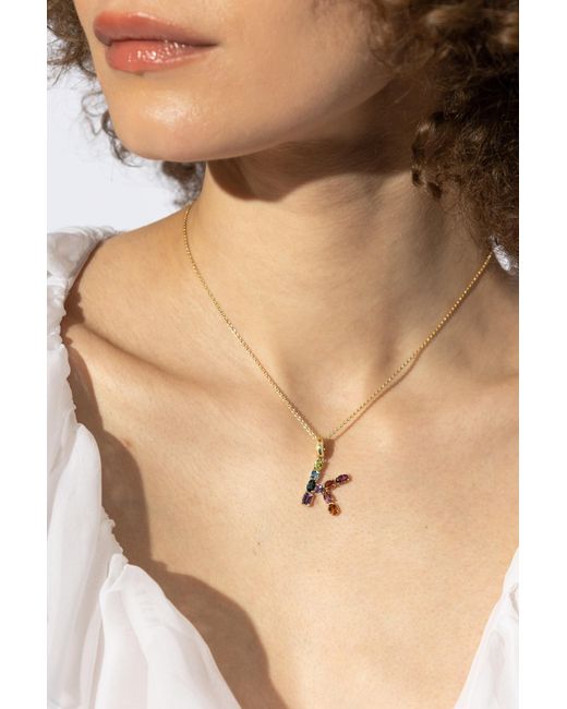 Dolce & Gabbana Natural Pendant With Gemstones