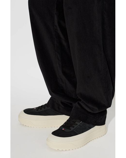Moncler Black "Altive" Sports Shoes for men