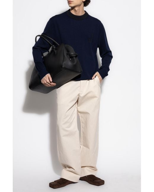 Jacquemus Blue Sweater Tricot for men
