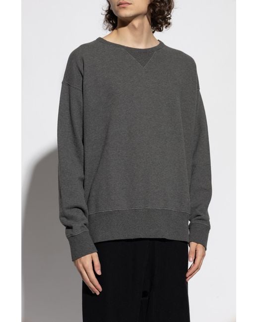 Maison Margiela Black Cotton Sweatpants for men