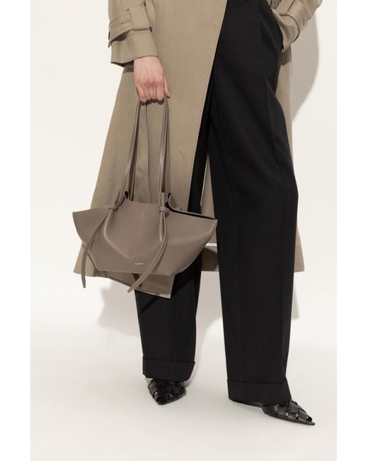 Yuzefi Gray "Mochi" Shopper Bag