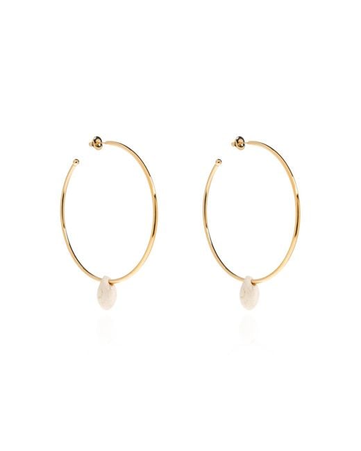 Isabel Marant Blue Brass Earrings