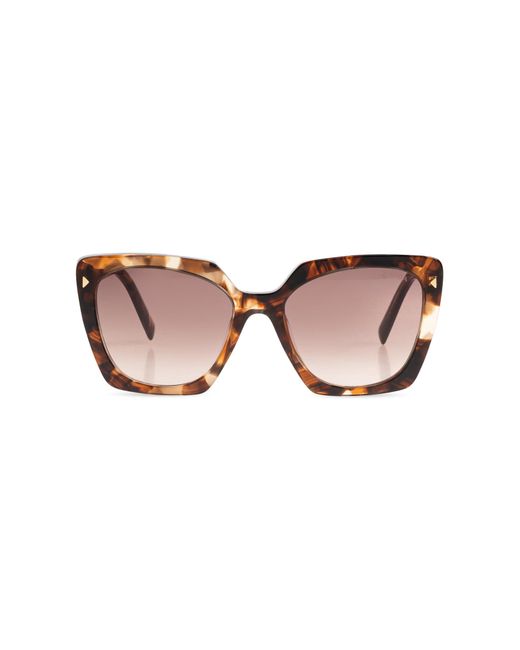 Prada Pink '23Zs' Sunglasses