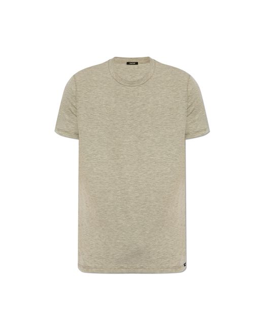 Tom Ford Gray T-Shirt From The 'Underwear' Collection for men