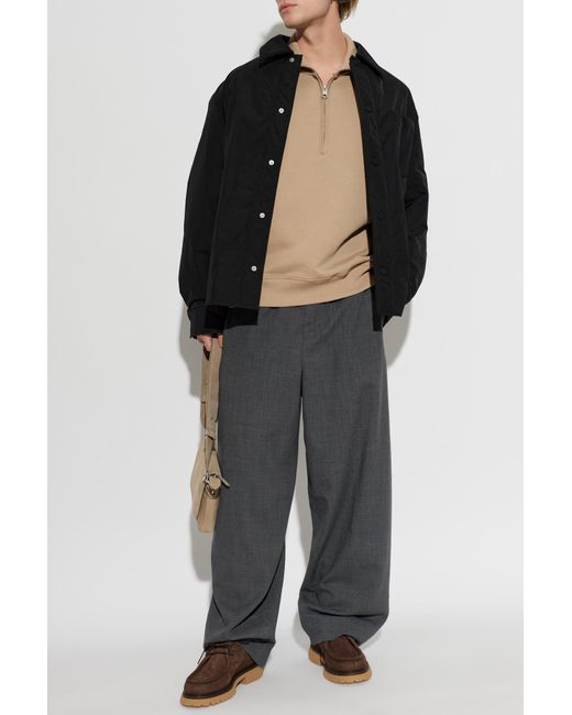 AMI Black Jacket With Pocket for men