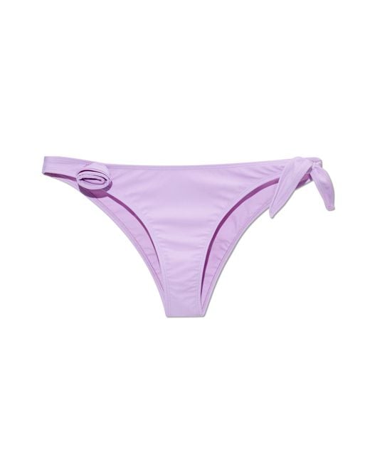 Coperni Purple Bottom Of Swimsuit