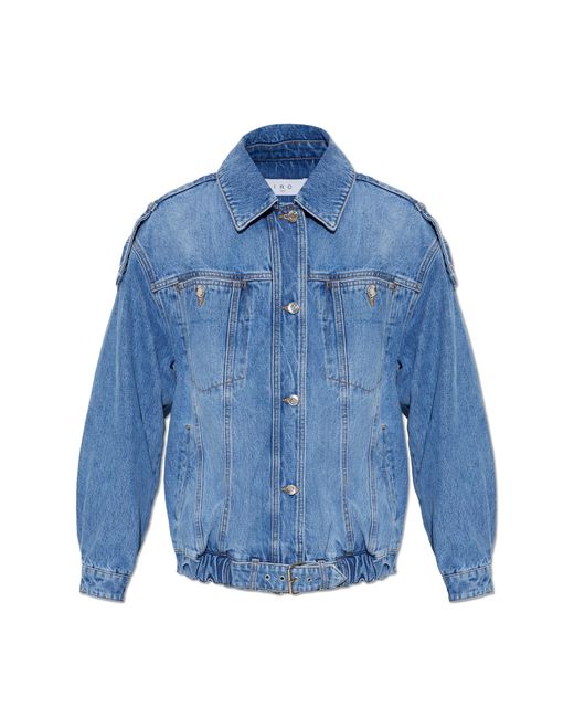 IRO Blue "Arcanes" Denim Jacket