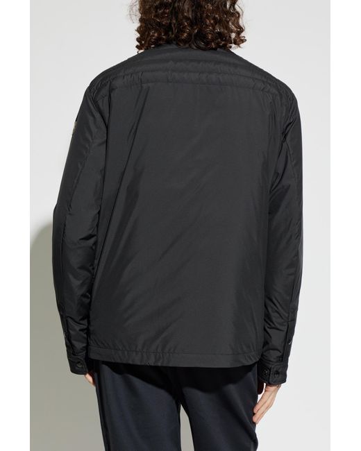 Moncler Black Down Jacket "Vnorviane" for men