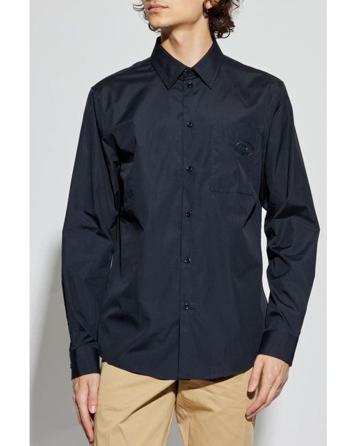 Burberry Multicolor Shirt With Logo for men