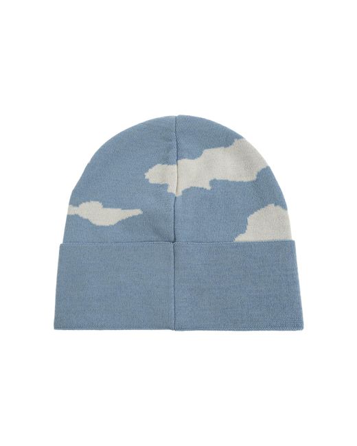 Moschino Blue Cap With Logo Patch