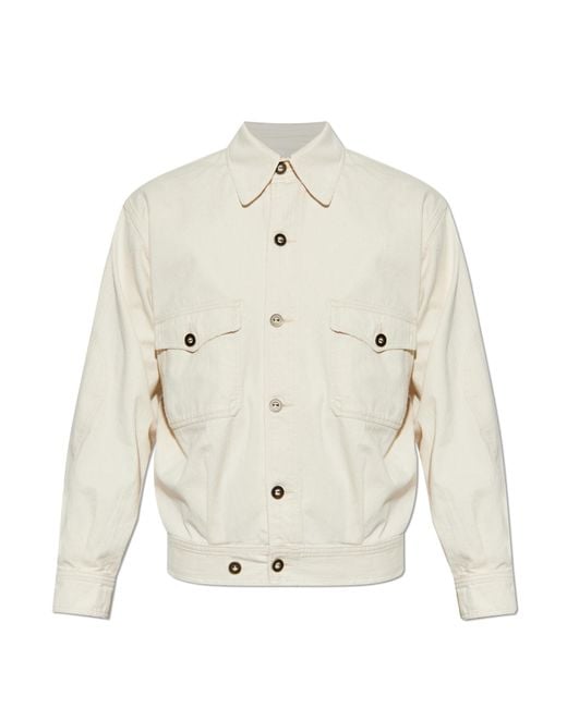 Maison Margiela White Jacket With Pockets for men