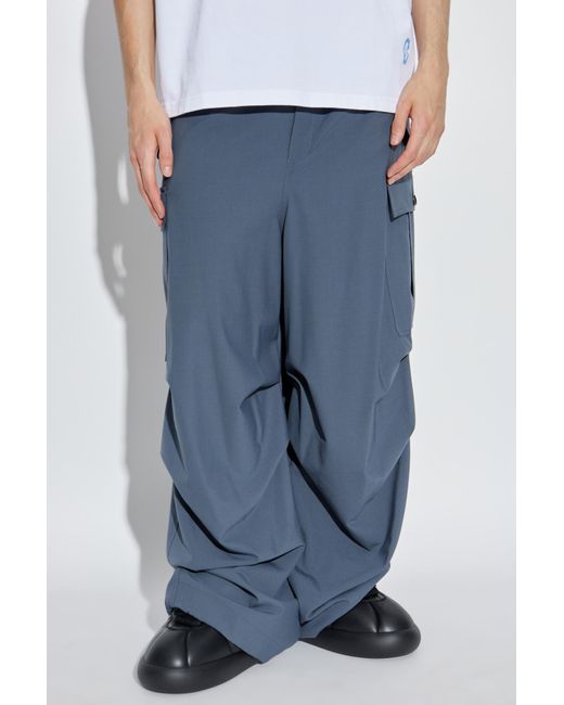 Marni Blue Trousers With Pockets for men